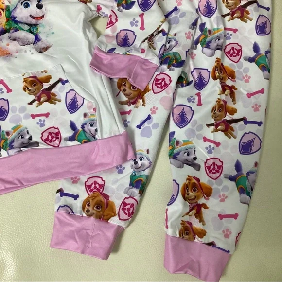 Paw 🐾 patrol cute hoodie top long pants outfit set - Picture 5 of 10